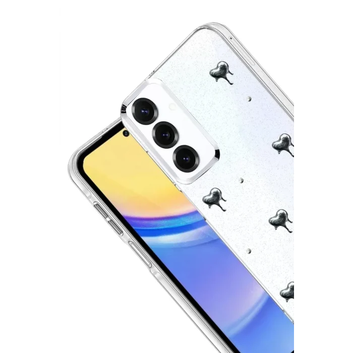 Mey İthalat®  Samsung Galaxy S25 Fiyonk Desenli Kapak - Desen 1