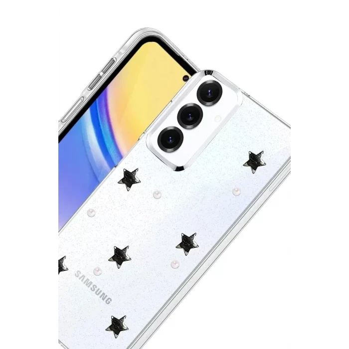Mey İthalat®  Samsung Galaxy S25 Fiyonk Desenli Kapak - Desen 7