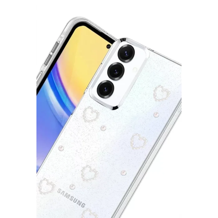 Mey İthalat®  Samsung Galaxy S25 Plus Fiyonk Desenli Kapak - Desen 10