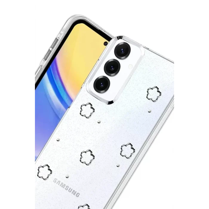 Mey İthalat®  Samsung Galaxy S25 Plus Fiyonk Desenli Kapak - Desen 2