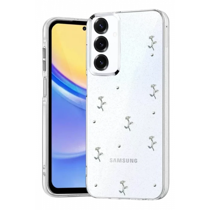 Mey İthalat®  Samsung Galaxy S25 Plus Fiyonk Desenli Kapak - Desen 4