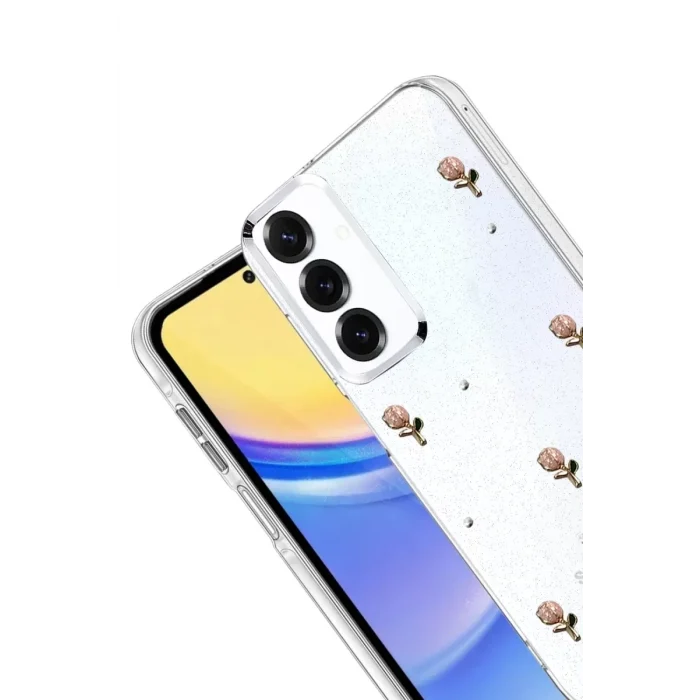 Mey İthalat®  Samsung Galaxy S25 Plus Fiyonk Desenli Kapak - Desen 6