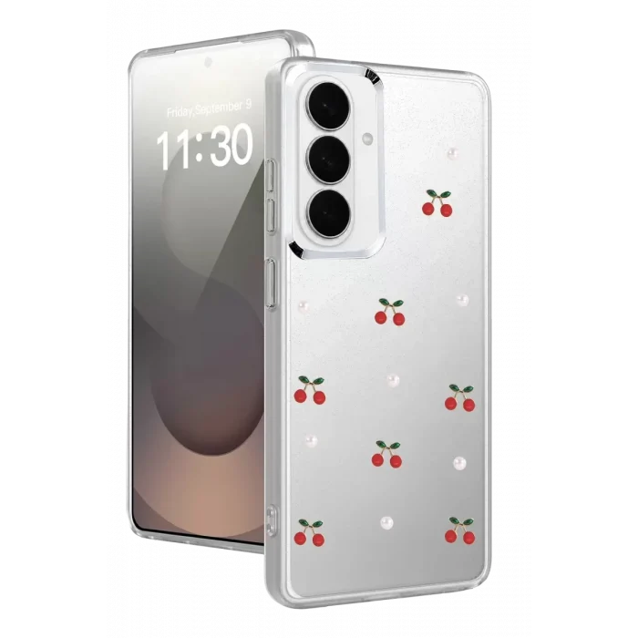 Mey İthalat®  Samsung Galaxy S26 Fiyonk Desenli Kapak - Desen 9