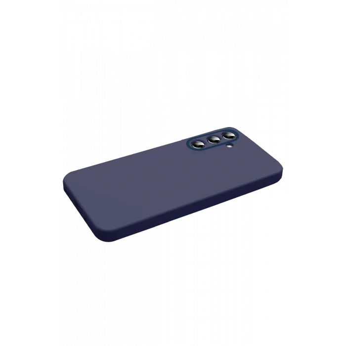 Mey İthalat®  Samsung Galaxy S26 Nano içi Kadife Silikon - Lacivert