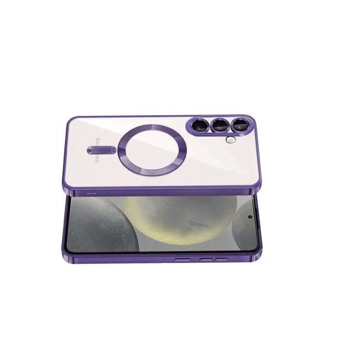 Mey İthalat®  Samsung Galaxy S26 Plus Kross Magneticsafe Kapak - Mor