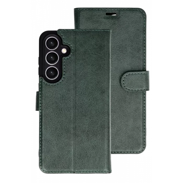 Mey İthalat®  Samsung Galaxy S26 Plus Trend S Plus Kapaklı Kılıf - Yeşil