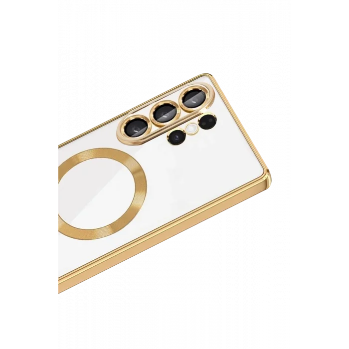 Mey İthalat®  Samsung Galaxy S26 Ultra Kross Magneticsafe Kapak - Gold