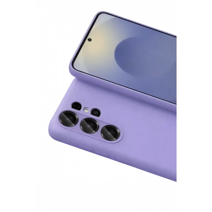 Mey İthalat®  Samsung Galaxy S26 Ultra Nano içi Kadife Silikon - Lila