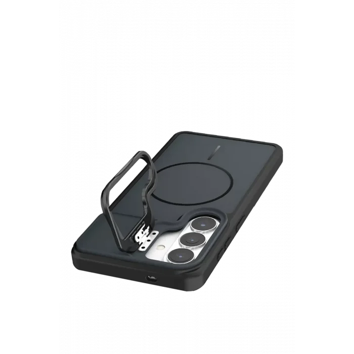Mey İthalat®  Samsung Galaxy S26 Ultra Pale Magsafe Standlı Kapak - Siyah