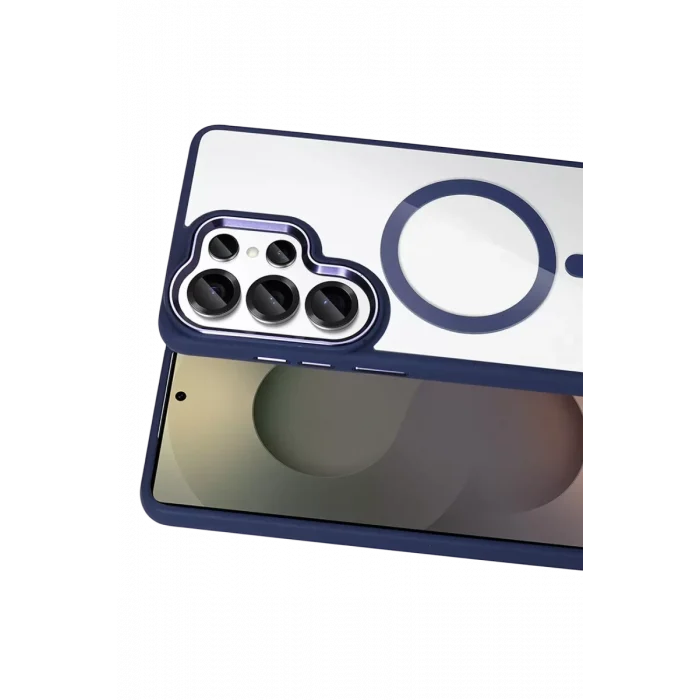 Mey İthalat®  Samsung Galaxy S26 Ultra Terea Magsafe Kapak - Lacivert