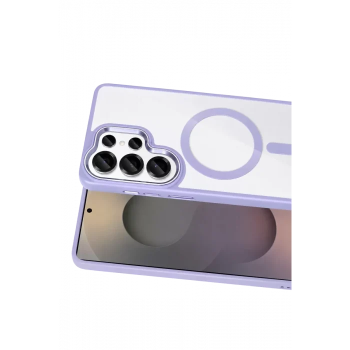 Mey İthalat®  Samsung Galaxy S26 Ultra Terea Magsafe Kapak - Mor