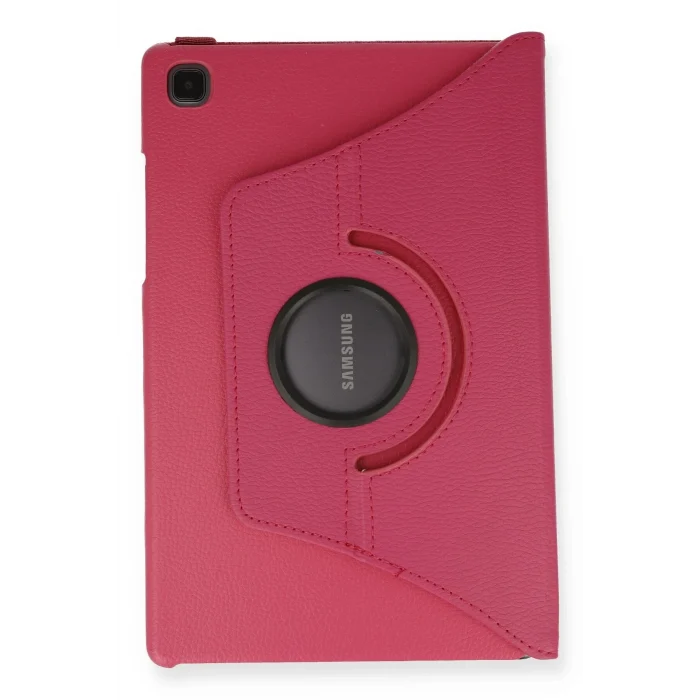 Mey İthalat®  Samsung Galaxy T500 Tab A7 10.4 Kılıf 360 Tablet Deri Kılıf - Pembe