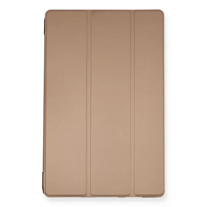 Mey İthalat®  Samsung Galaxy T970 Tab S7 Plus 12.4 Kılıf Tablet Smart Kılıf - Rose Gold
