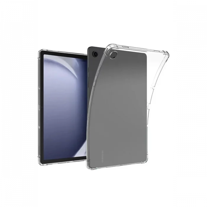 Mey İthalat®  Samsung Galaxy Tab A11 Plus Anti Shock Tablet Silikon - Şeffaf