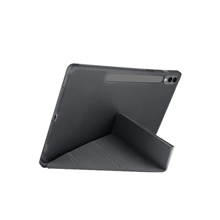 Mey İthalat®  Samsung Galaxy X510 Tab S9 FE 11 Kılıf Kalemlikli Mars Tablet Kılıfı - Siyah