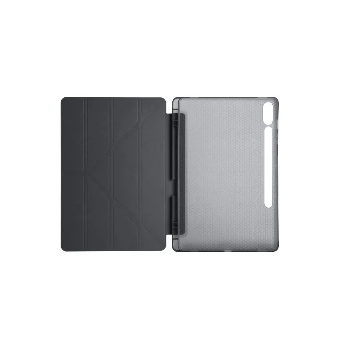 Mey İthalat®  Samsung Galaxy X510 Tab S9 FE 11 Kılıf Kalemlikli Mars Tablet Kılıfı - Siyah