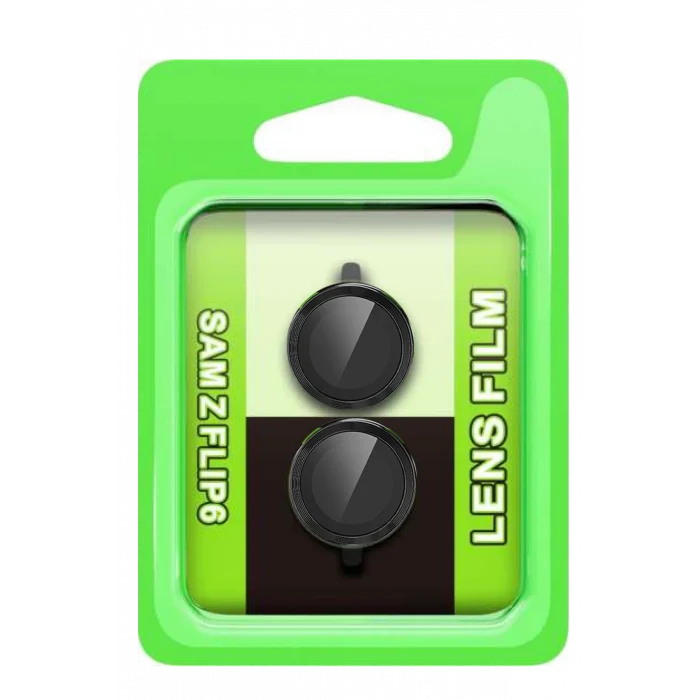 Mey İthalat®  Samsung Galaxy Z Flip 6 Raze Metal Kamera Lens - Siyah