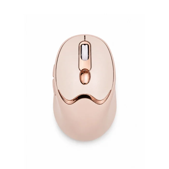 Mey İthalat® Şarjlı Kablosuz Mouse Sessiz Tıklama Bluetooth ve USB Destekli