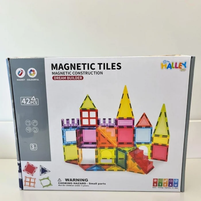 Mey İthalat® SH40761 42 PARÇA MAGNET STANDART SERİ RENKLİ BLOK
