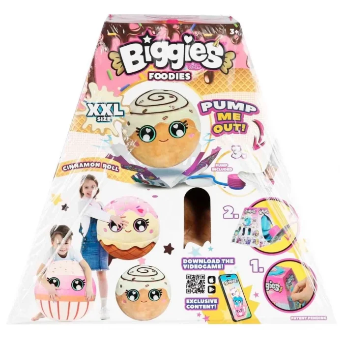 Mey İthalat® Şişme Peluş Cinnamon Roll XXL Foodies S6