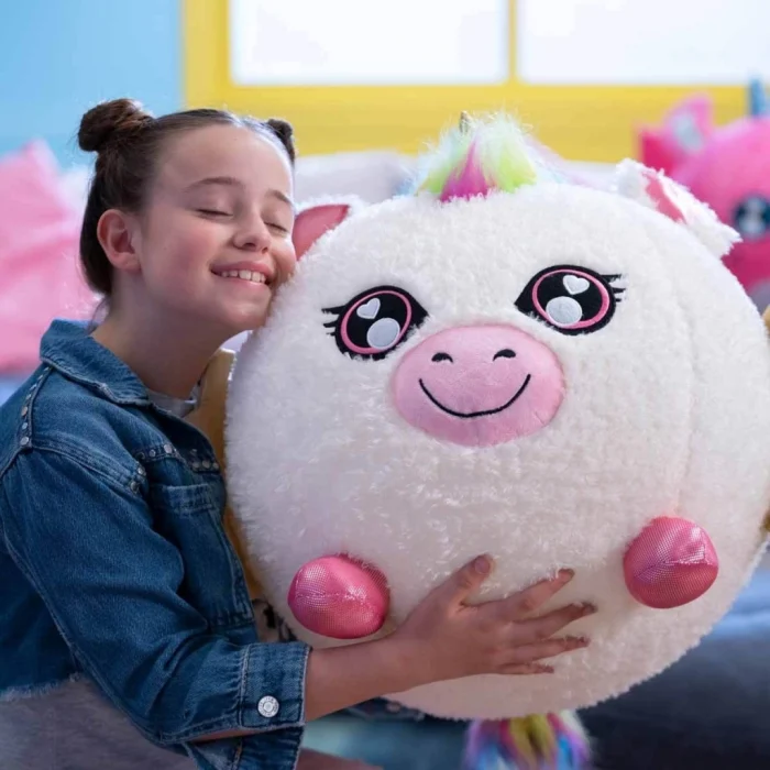 Mey İthalat® Şişme Peluş Unicorn XXL