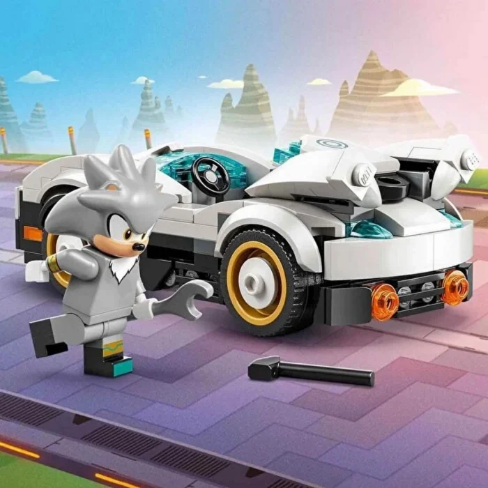 Mey İthalat® Sonic the Hedgehog Silver’ın Arabası Knuckles’ın Canavar Kamyonuna Karşı 77118