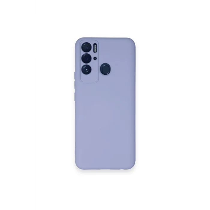 Mey İthalat®  Tecno Pova Neo Kılıf Nano içi Kadife Silikon - Lila