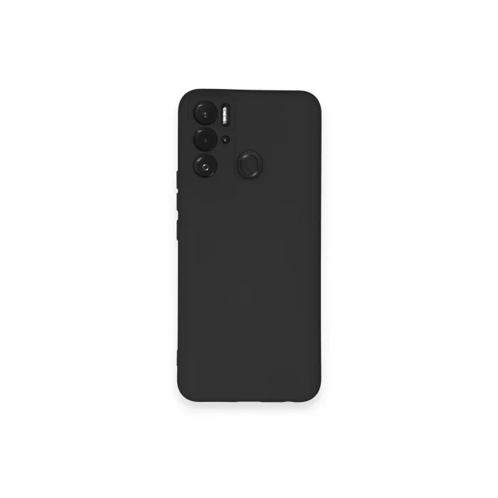 Mey İthalat®  Tecno Pova Neo Kılıf Nano içi Kadife Silikon - Siyah