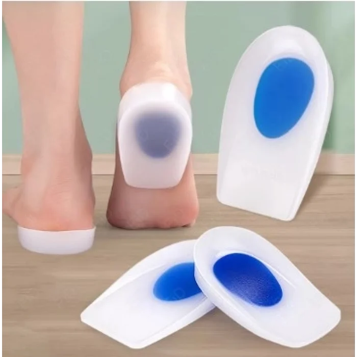 Mey İthalat® Topuk Silikonu Mavi Beyaz Büyük Boy Erkek