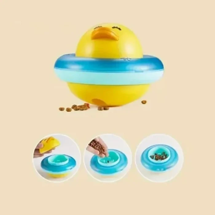 Mey İthalat® UFO Şekilli Ördek Kedi Oyuncağı