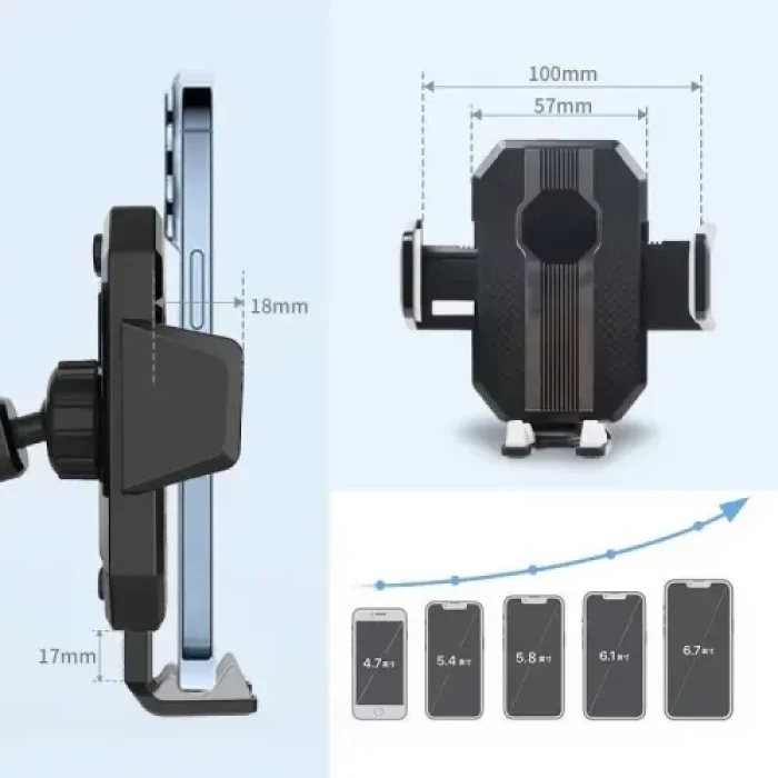 Mey İthalat® Universal Çok Fonksiyonlu Telefon Tutucu