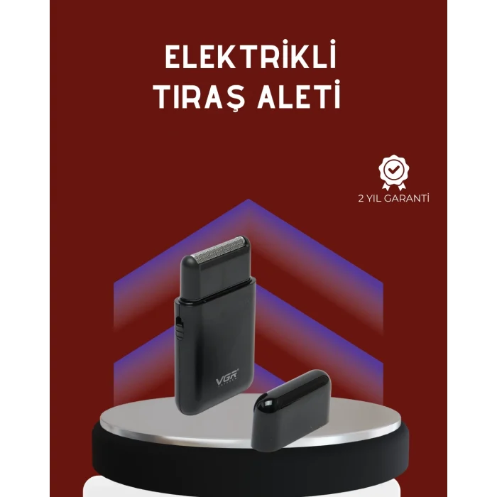 Mey İthalat® USB Şarjlı Erkek Tıraş Makinesi | Cilt Dostu ve Kompakt Tasarım