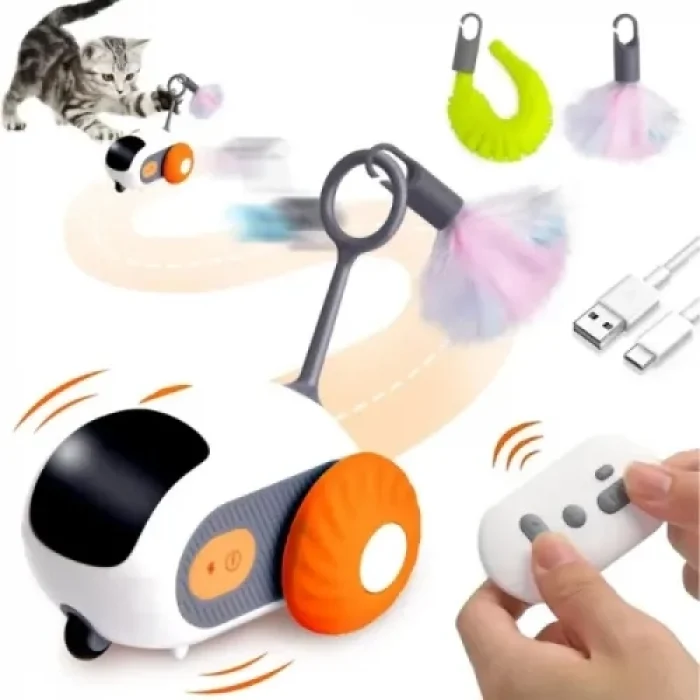 Mey İthalat® Uzaktan Kumandalı Robot Kedi Oyuncağı