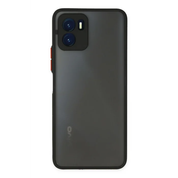 Mey İthalat®  Vivo Y15S Kılıf Montreal Silikon Kapak - Siyah