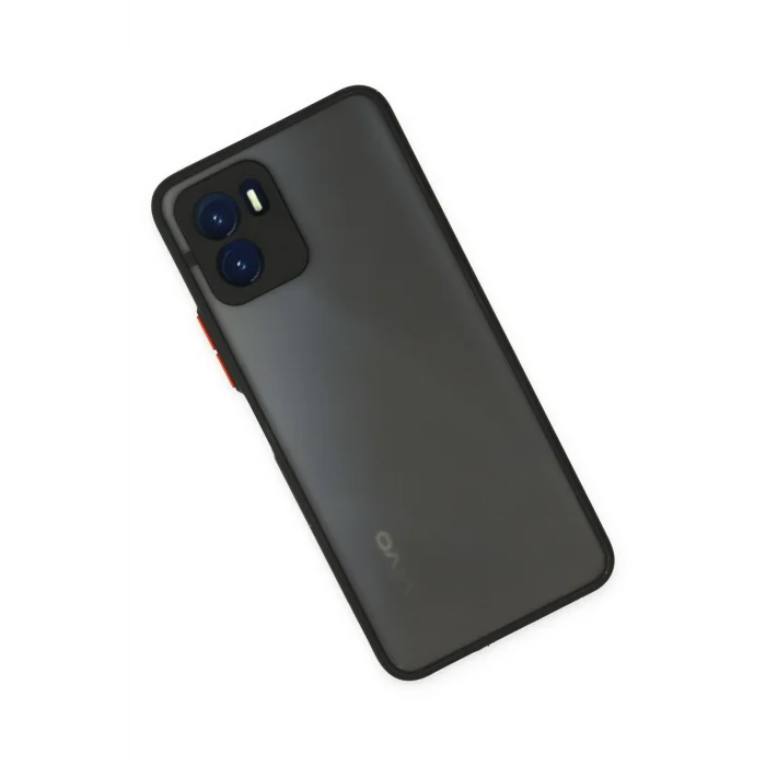 Mey İthalat®  Vivo Y15S Kılıf Montreal Silikon Kapak - Siyah