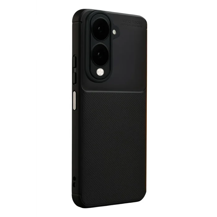 Mey İthalat®  Vivo Y29S Auto Focus Karbon Kapak - Siyah