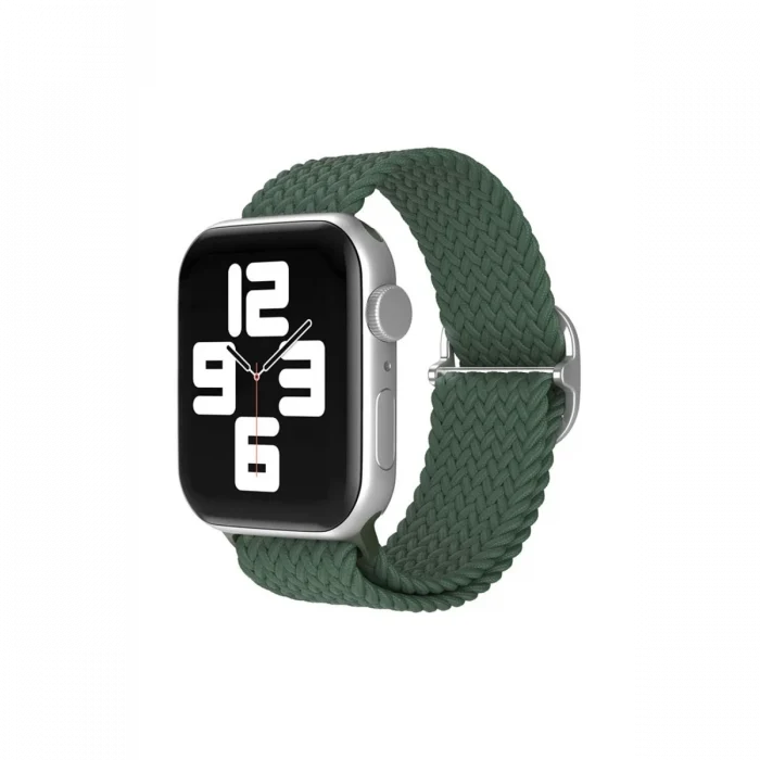 Mey İthalat®   Watch 38mm Star Kordon - Koyu Yeşil