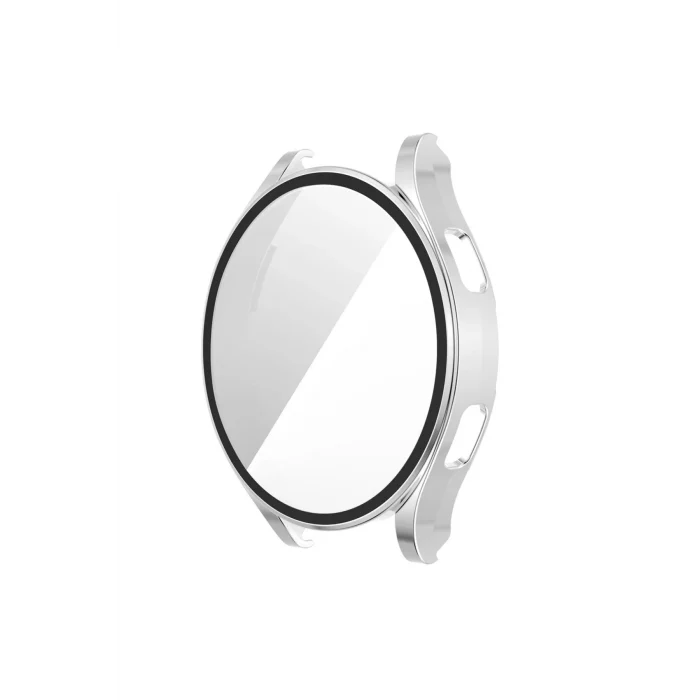 Mey İthalat®  Watch 5 44mm Wall Camlı Kasa Ekran Koruyucu - Gümüş