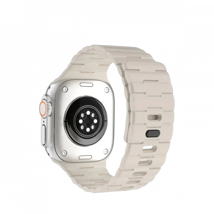Mey İthalat®   Watch Ultra 49mm Wowen Kordon - Bej