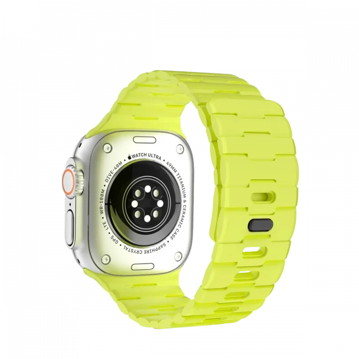 Mey İthalat®   Watch Ultra 49mm Wowen Kordon - Yeşil