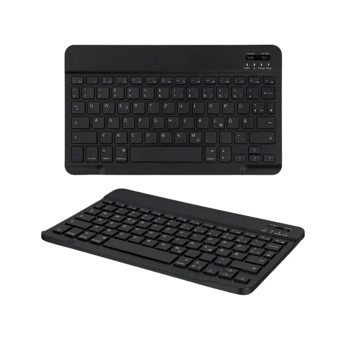 Mey İthalat® Wireless Klavye Mouse Seti Bluetooth Bağlantılı İnce Tasarım Sessiz Kullanım