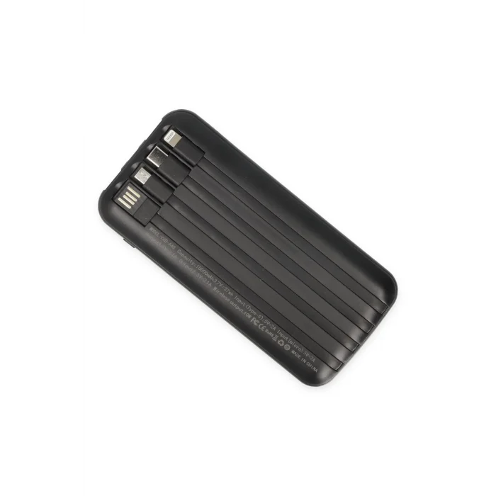 Mey İthalat® Yosonda A87 4in1 20.000 mAh Powerbank - Siyah