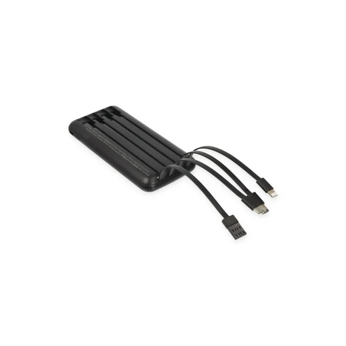 Mey İthalat® Yosonda A87 4in1 20.000 mAh Powerbank - Siyah