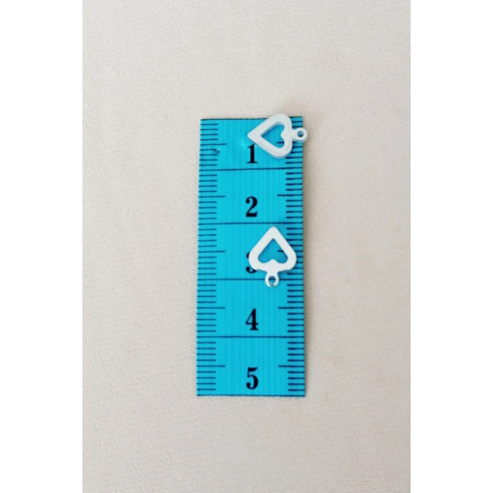 Oya Abiye Bileklik Kolye Pleksi Metalik Plastik Pul Gümüş Renk 8 gram 100 adet - BNC511