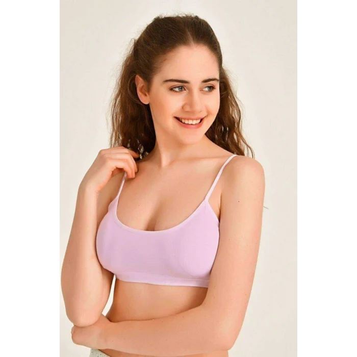 Pedli İp Askılı Pembe Büstiyer 2 adet