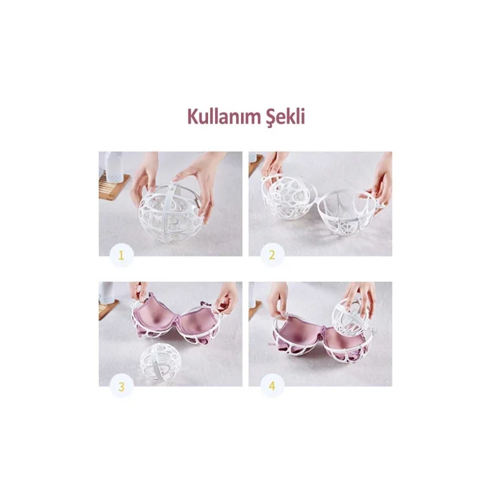 Plastik Sütyen Koruyucu Yıkama Topu