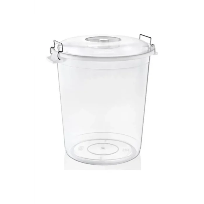 Plus Şeffaf Bakliyat Kovası 50 Litre Royaleks-ASD173