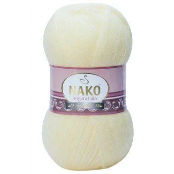1 Adet Angora Lüks El Örgü İpi Krem 256