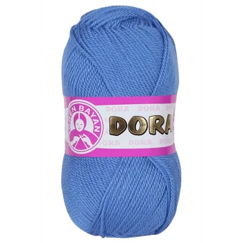 1 Adet Dora El Örgü İpi Yünü 100 gr 015 Mavi