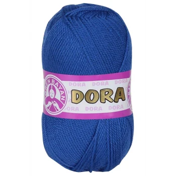1 Adet Dora El Örgü İpi Yünü 100 gr 016 Saks Mavi